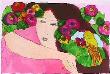 Dame En Rose by Walasse Ting Limited Edition Print
