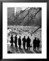 Feeding The Ducks And Swans In Central Park On A Sunday Afternoon by Andreas Feininger Limited Edition Print