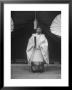 High Priest Matsutaro Suzuki Standing Outside Inari Shrine by Dmitri Kessel Limited Edition Print