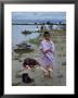 Tibetan Refugees On Beach At Misamari Camp by John Dominis Limited Edition Print
