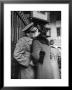 Soldier Kissing His Girlfriend While Saying Goodbye In Pennsylvania Station by Alfred Eisenstaedt Limited Edition Print