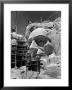 Scaffolding Around Head Of Abraham Lincoln, Partially Sculptured During Mt. Rushmore Construction by Alfred Eisenstaedt Limited Edition Print