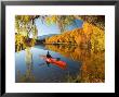 Red Kayak, Sailors Cutting, Lake Benmore, Waitaki Valley, South Island, New Zealand by David Wall Limited Edition Print