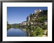 Chateau At Beynac-Et-Cazenac And Dordogne River, Beynac, Dordogne, France by Doug Pearson Limited Edition Print