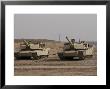 M1 Abrams Tank At Camp Warhorse by Stocktrek Images Limited Edition Pricing Art Print