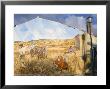 Painting By Pina Monne On Side Of House, Tinnura Village, Sardinia by Ken Gillham Limited Edition Print