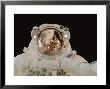 International Space Station Components Reflected In Astronaut's Helmet, October 30, 2007 by Stocktrek Images Limited Edition Pricing Art Print