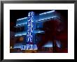 Nighttime View Of Art Deco Colony Hotel, South Beach, Miami, Florida, Usa by Nancy & Steve Ross Limited Edition Print