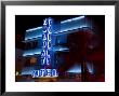 Nighttime View Of Art Deco Colony Hotel, South Beach, Miami, Florida, Usa by Nancy & Steve Ross Limited Edition Print