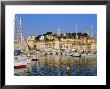 The Port, The Quay St. Pierre And The Suquet, Cannes, Alpes Maritime, France by J P De Manne Limited Edition Print