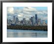View Of The Seattle Skyline From A Bay On The Puget Sound, Seattle, Washington by Darlyne A. Murawski Limited Edition Print