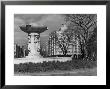 Fountain In Dupont Circle, With Dupont Plaza Hotel Visible In Background by Walker Evans Limited Edition Pricing Art Print