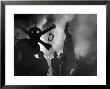 People Celebrating Guy Fawkes' Day With Burning Of An Effigy Of The Pope by Hans Wild Limited Edition Pricing Art Print