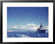 Battleship And Other Ships Taking Part In Us Navy Manuevers Off Hawaii by Carl Mydans Limited Edition Print