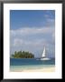 Panama, Comarca De Kuna Yala, San Blas Islands, Beach And Sailing Boat by Jane Sweeney Limited Edition Pricing Art Print