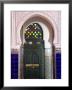 Door In The Souks In The Medina, Marrakesh, Morroco, North Africa, Africa by De Mann Jean-Pierre Limited Edition Print