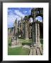 Ruins Of Whitby Abbey, Founded By St. Hilda In 657Ad, Whitby, Yorkshire, England by Robert Francis Limited Edition Print