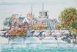 Paris, Le Pont Des Arts Ii by Rolf Rafflewski Limited Edition Pricing Art Print