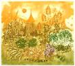 Jardin A La Pagode by Anne Walker Limited Edition Print
