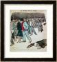 The Misery Of Workers And The Unemployed In The Snow, Illustration From Le Chambard Socialiste by Thã©Ophile Alexandre Steinlen Limited Edition Print