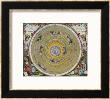 Earth Is Depicted At The Centre Of The Cosmos Circled By The Seven Planets Known To Him by Andreas Cellarius Limited Edition Print