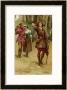 As You Like It, Rosalind With Touchstone And Audrey In The Forest Of Arden by Walter Paget Limited Edition Print