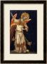 An Angel Protecting A Soul In The Balance From The Devil by Guariento Di Arpo Limited Edition Print