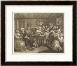 Funeral Of Hogarth's Harlot At Which Hardly Anyone Seems Concerned by William Hogarth Limited Edition Print