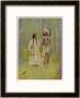 Hiawatha With His Bride Minnehaha Walking Hand In Hand by M. L. Kirk Limited Edition Print