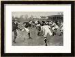 England Versus Ireland At Richmond by H. Burgess Limited Edition Print