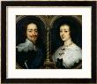 Charles I Of England And Queen Henrietta Maria by Sir Anthony Van Dyck Limited Edition Pricing Art Print