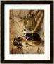 Work Rest And Play 1896 by Henriette Ronner-Knip Limited Edition Print