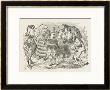 Lion And Unicorn Alice With The Lion And The Unicorn, And A Plum Cake by John Tenniel Limited Edition Print