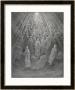 Huge Host Of Angels Descend Through The Clouds In Paradise by Gustave Dorã© Limited Edition Print