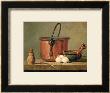 Still Life Of Cooking Utensils, Cauldron, Frying Pan And Eggs by Jean-Baptiste Simeon Chardin Limited Edition Pricing Art Print