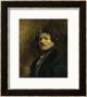 Portrait De L'artiste by Eugene Delacroix Limited Edition Pricing Art Print