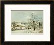 New England Winter Scene, 1861, Currier And Ives, Publishers by Mary Cassatt Limited Edition Print
