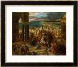 The Crusaders Take Constantinople, 12 April 1204 by Eugene Delacroix Limited Edition Pricing Art Print