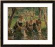 Les Lavandieres, The Washerwomen, 1895 by Camille Pissarro Limited Edition Print