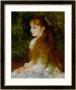 Little Irene, Portrait Of The 8 Year-Old Daughter Of The Banker Cahen D'anvers, 1880 by Pierre-Auguste Renoir Limited Edition Print