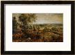An Autumn Landscape With A View Of Het Steen In The Early Morning, Circa 1636 by Peter Paul Rubens Limited Edition Print