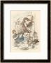 Bather Demonstrates Her Dexterity And Displays Her Derriere by Mars (Maurice Bonvoisin) Limited Edition Pricing Art Print