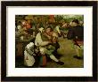 Peasant Dance, 1568 (Detail) by Pieter Bruegel The Elder Limited Edition Print