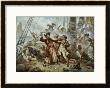 Capture Of The Pirate, Blackbeard, 1718 by Jean Leon Gerome Ferris Limited Edition Print