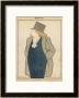 Catulle Mendes French Writer In His Hat And Coat by Leonetto Cappiello Limited Edition Print