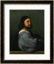 Portrait Of A Man, Circa 1512 by Titian (Tiziano Vecelli) Limited Edition Print