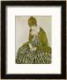 Edith Schiele, The Artist's Wife, Seated, 1915 by Egon Schiele Limited Edition Print