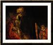 David Playing The Harp Before Saul, 1657 by Rembrandt Van Rijn Limited Edition Print