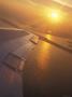 View Of Sun And Water From An Airplane Window by Oote Boe Limited Edition Print