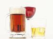 Red Wine, Beer, And Whiskey by Steve Wisbauer Limited Edition Print